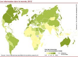 internautes dans le monde