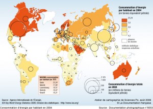 la-consommation-energetique-dans-le-monde-en-2004